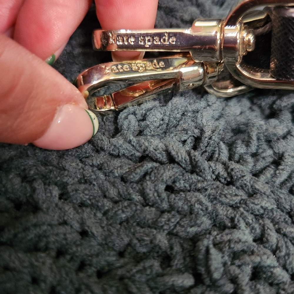 Kate Spade Black Replacement Strap- Muted Gold - Picture 2 of 4